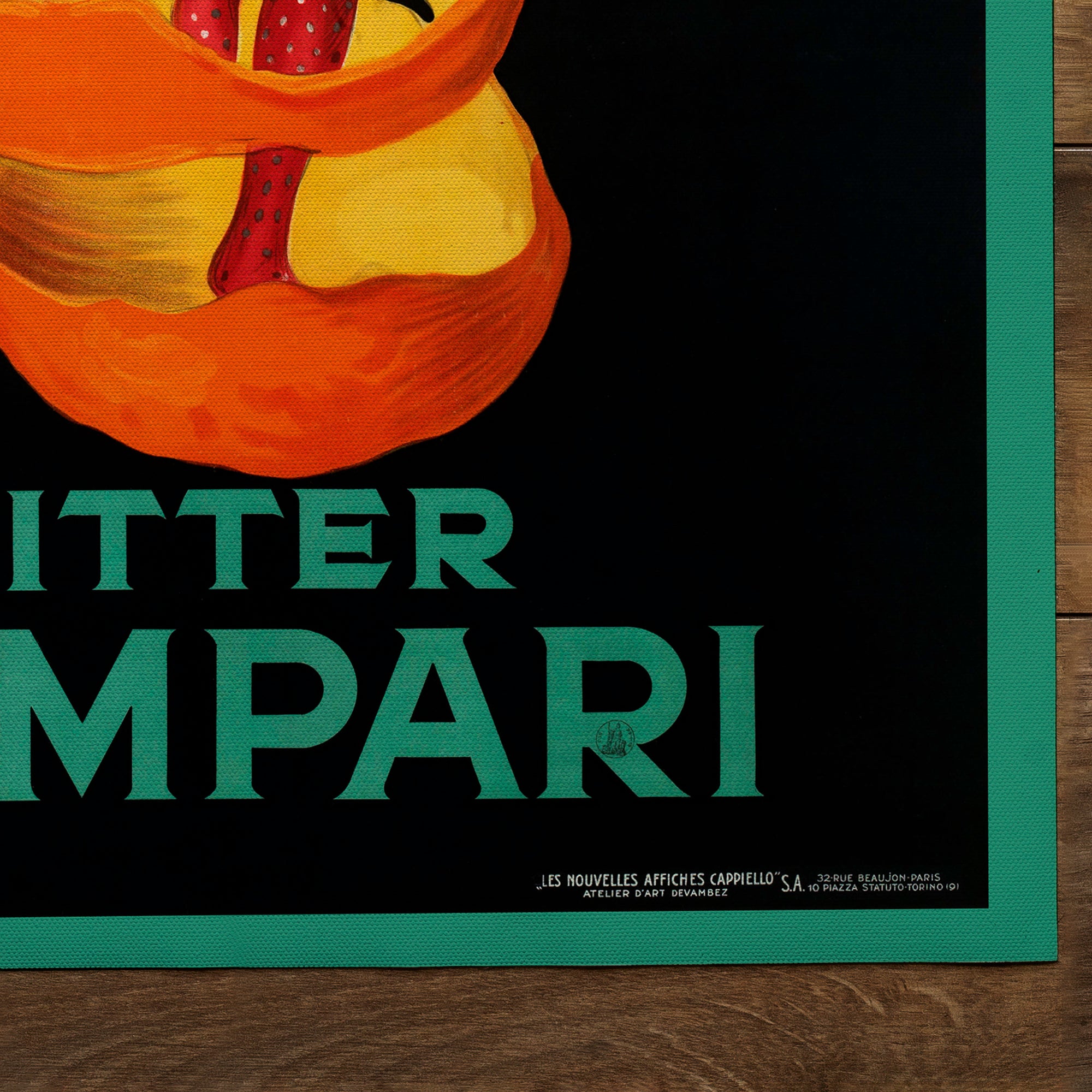 Campari advertising poster (1921)