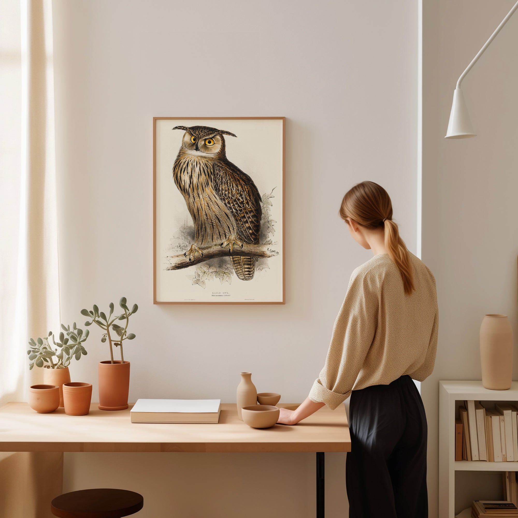 Eagle Owl Eagle Owl | The Birds Of Europe (1837)