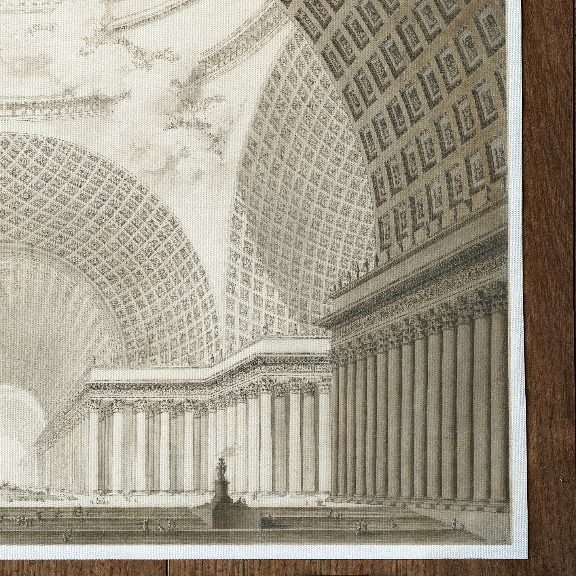 Interior perspective of a metropolitan church (1781)