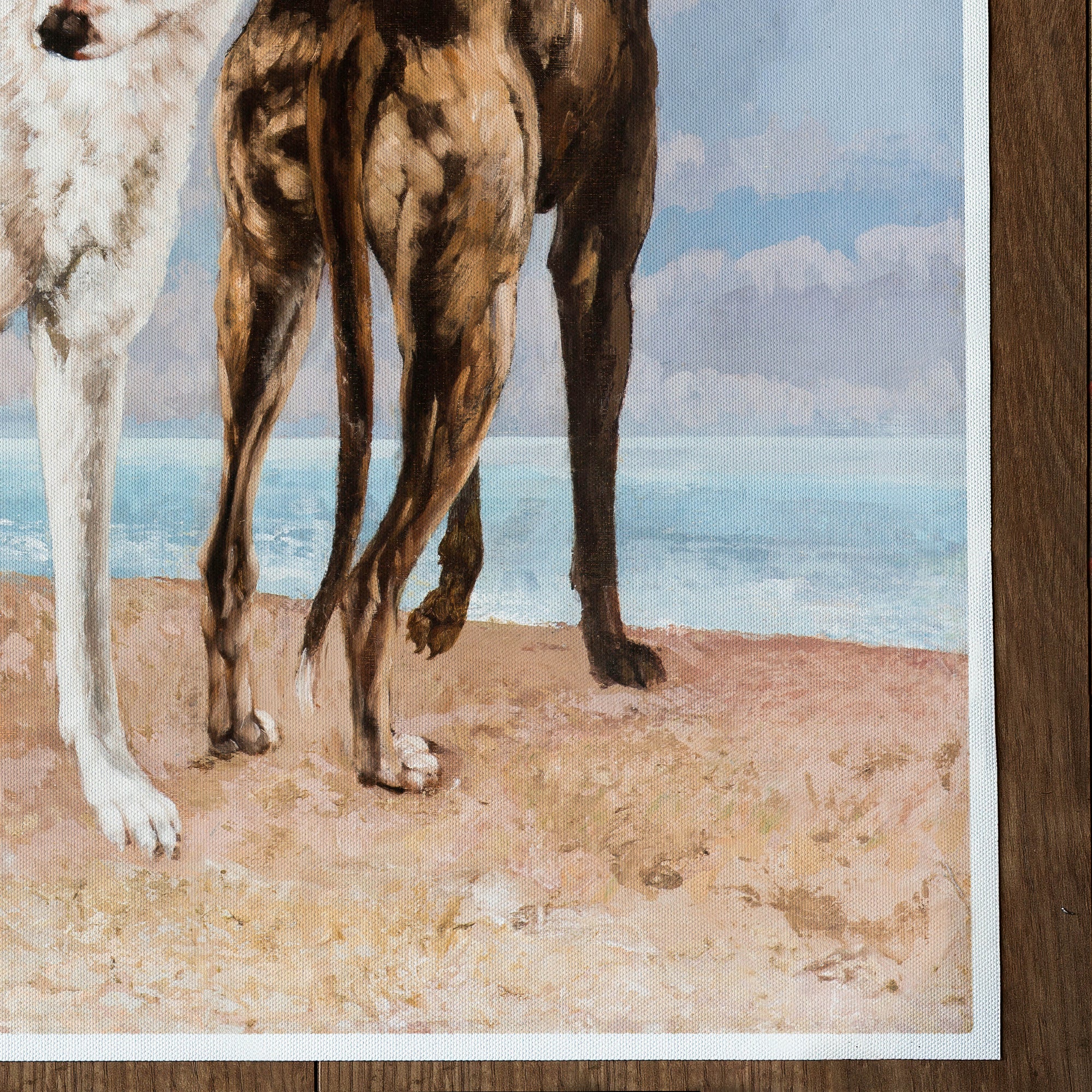 The Greyhounds Of The Comte De Choiseul (1866)