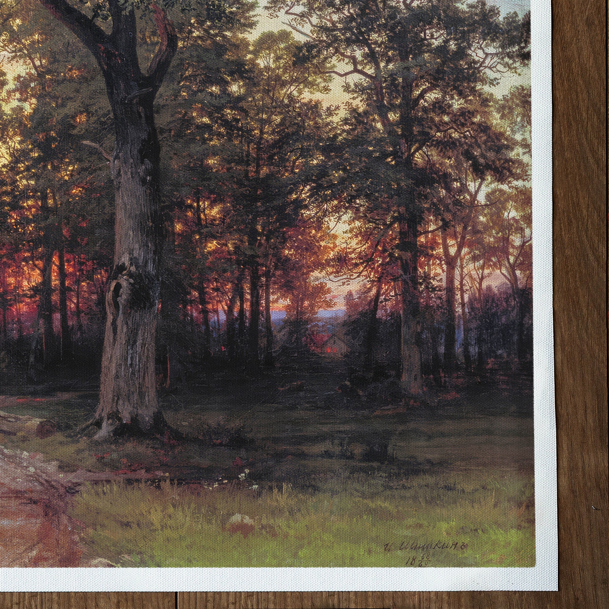 Forest evening (1868/1869)