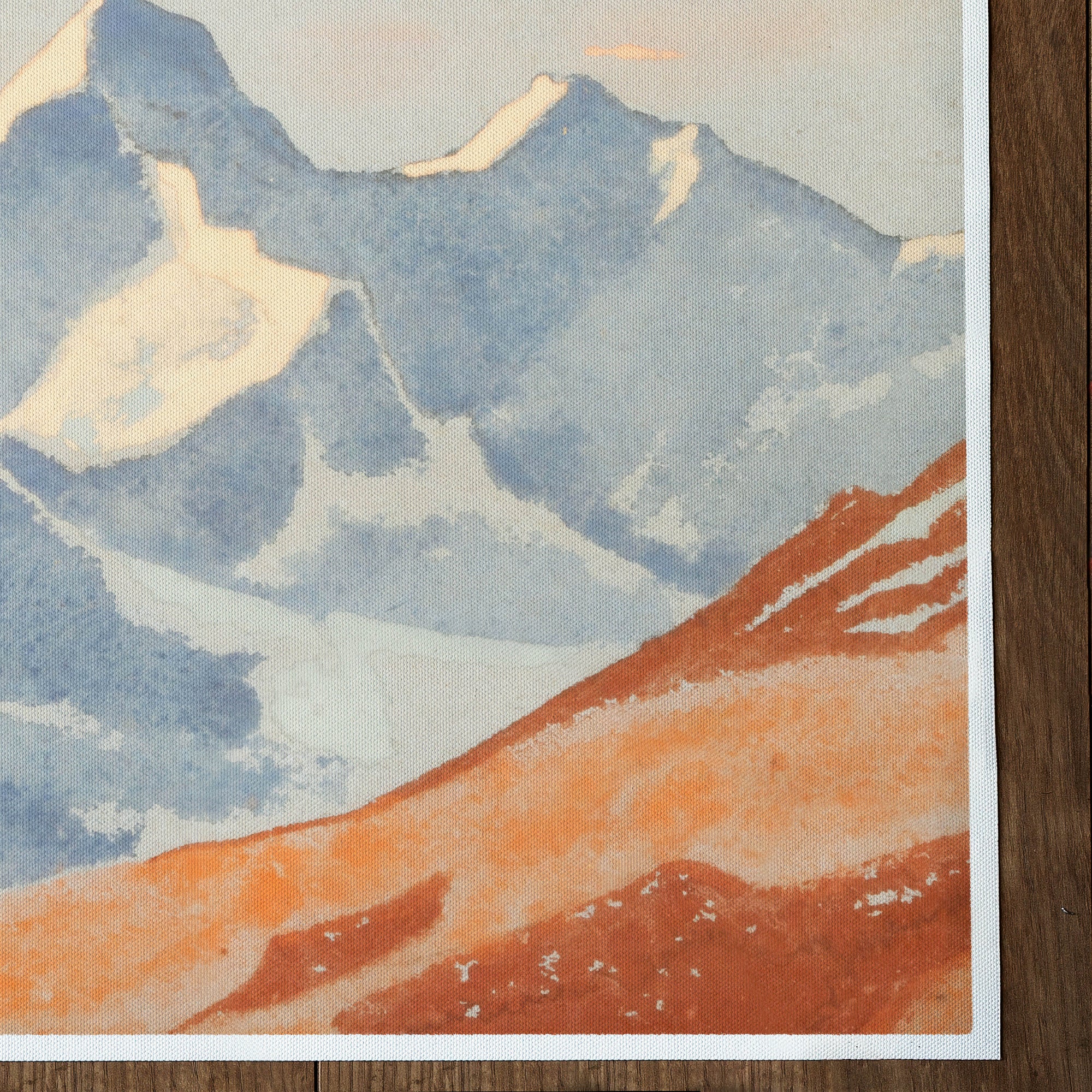 Nanda Devi (Mountain Range at Sunset) (1937)