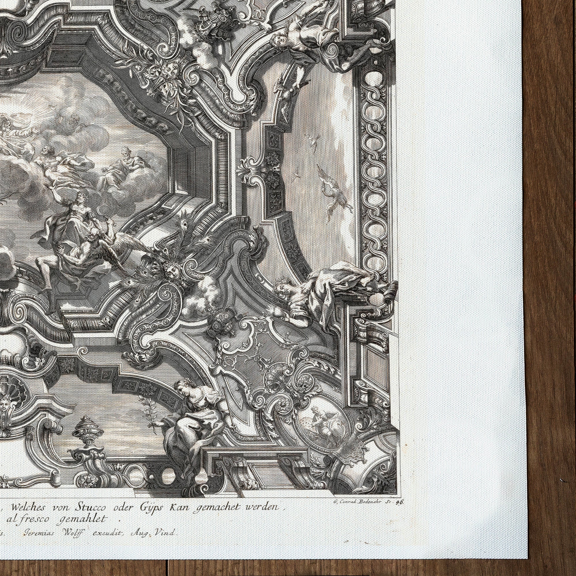 Interiors Baroque Ceiling Decoration (1711)