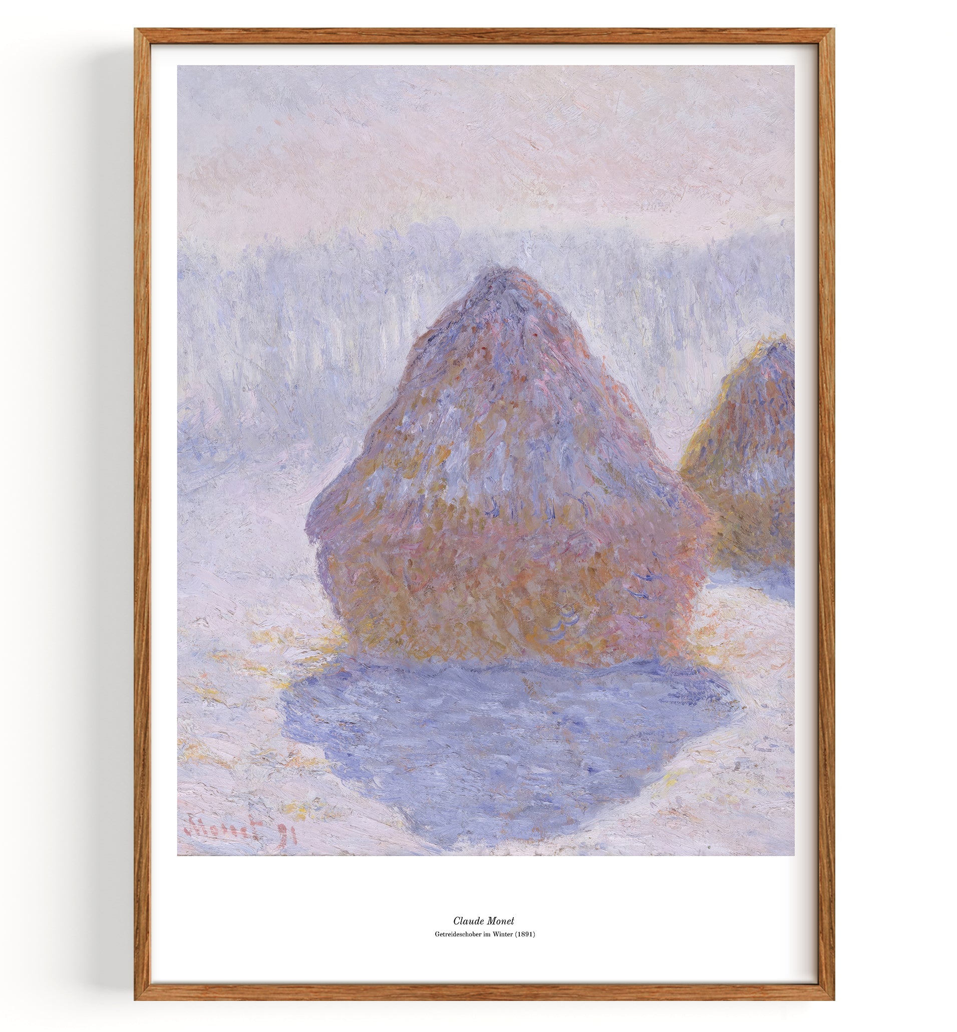 Haystacks in winter (1891)