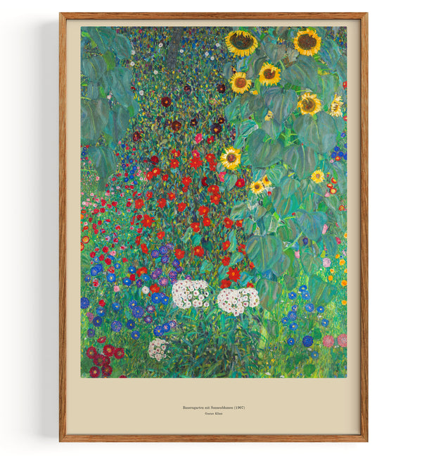 Farm Garden with Sunflowers (1907)