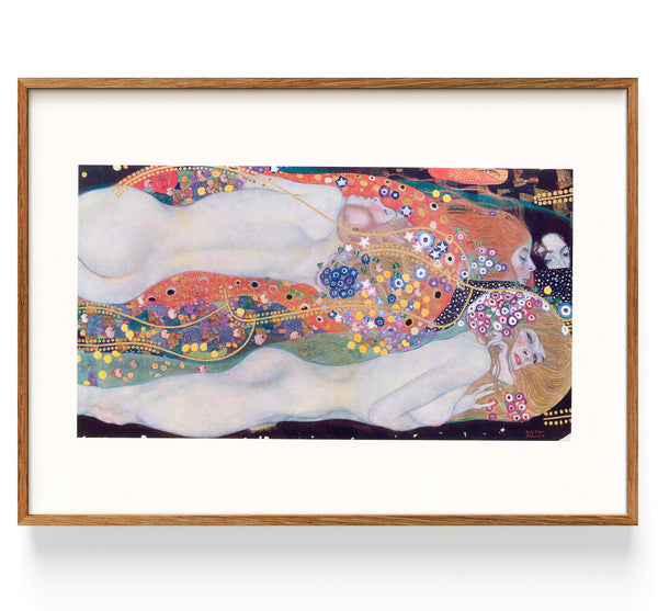Water Snakes after Gustav Klimt, Plate 39 (1918)