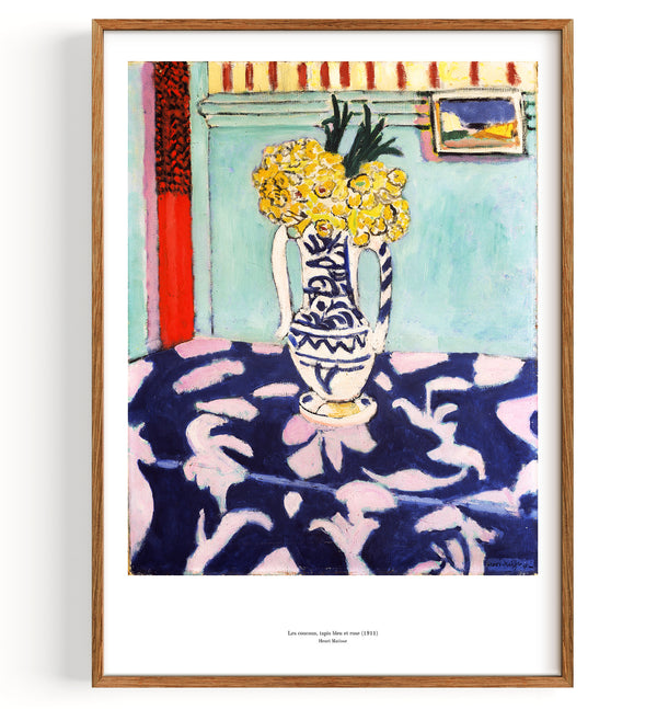 Les coucous, tapis bleu et rose (1911)