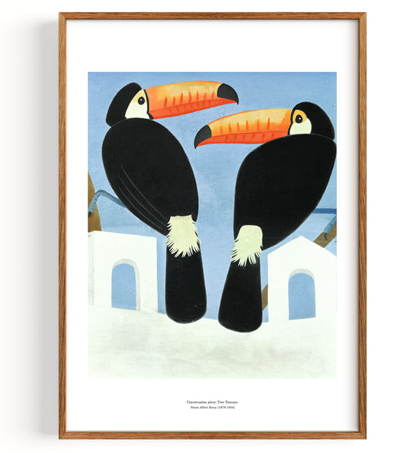 Conversation piece; Two Toucans (1870 1954)
