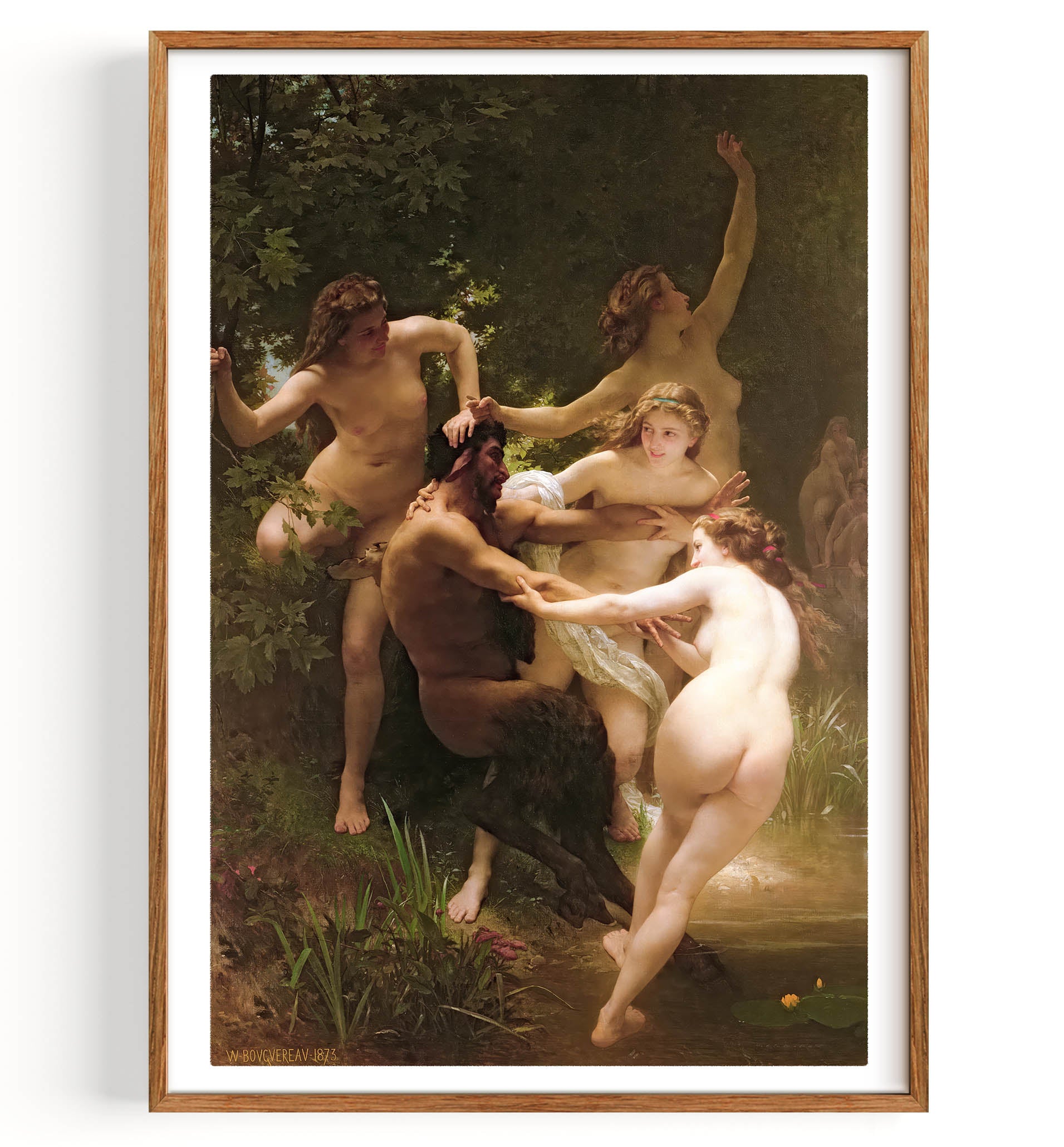 Nymphes et Satyre (1825-1905)