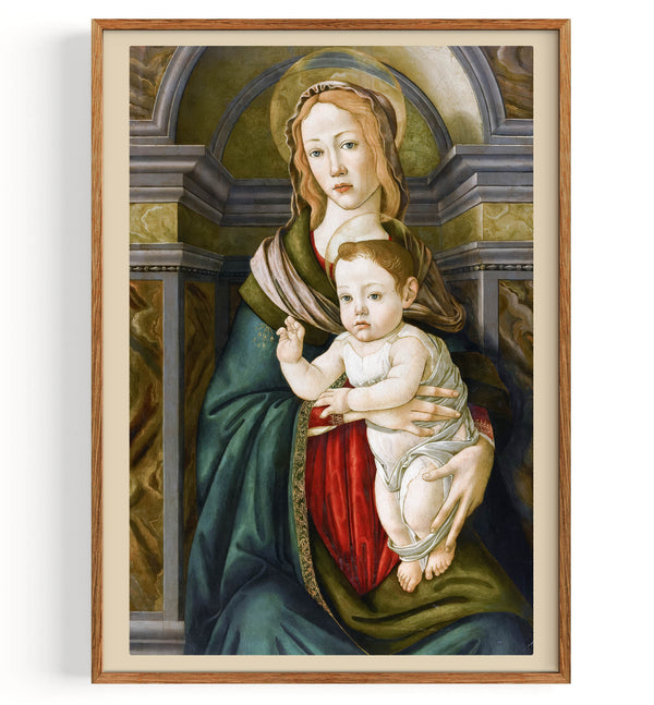 The Madonna and Child (Botticelli and Workshop) (1490)