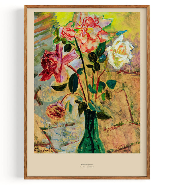 Blommor i green vas (1889-1946)