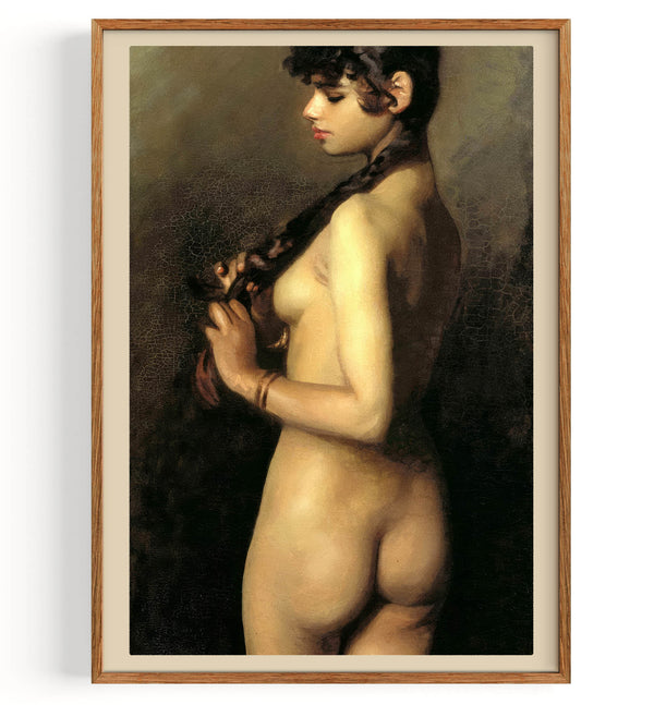 Life Study (Study of an Egyptian Girl) (1856-1925)