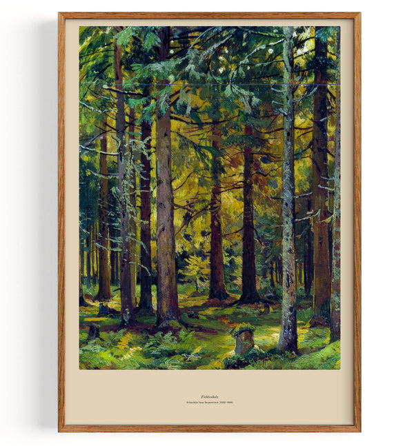Spruce wood (1832-1898)
