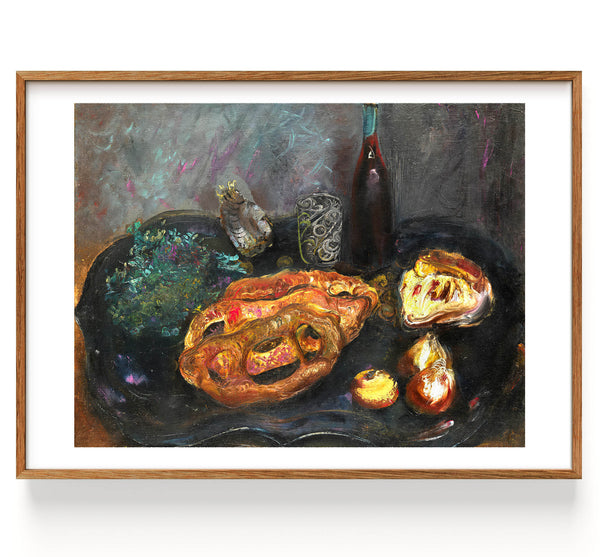 Still Life with Bread and Onions (1886-1939)