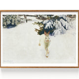 Hare in Winterlandskap (1860-1939)