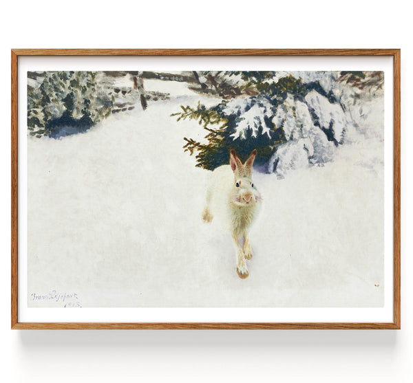 Hare in Winterlandskap (1860-1939)