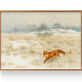 Räv och stövare in winterlandskap (1860-1939)
