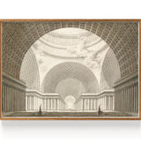 Interior perspective of a metropolitan church (1781)