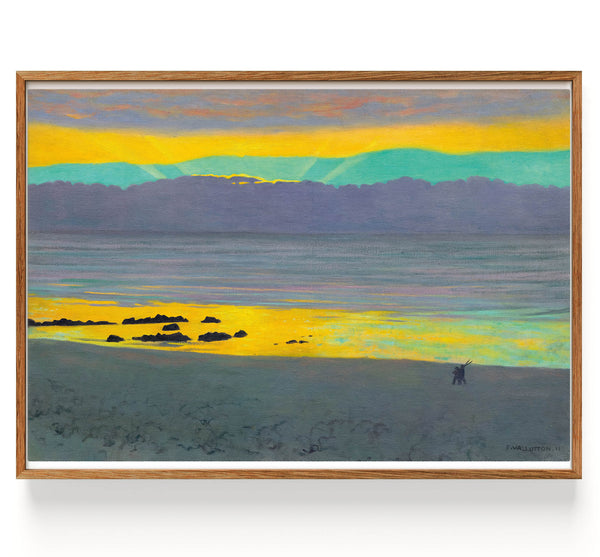 Coucher de soleil jaune et vert (1911)