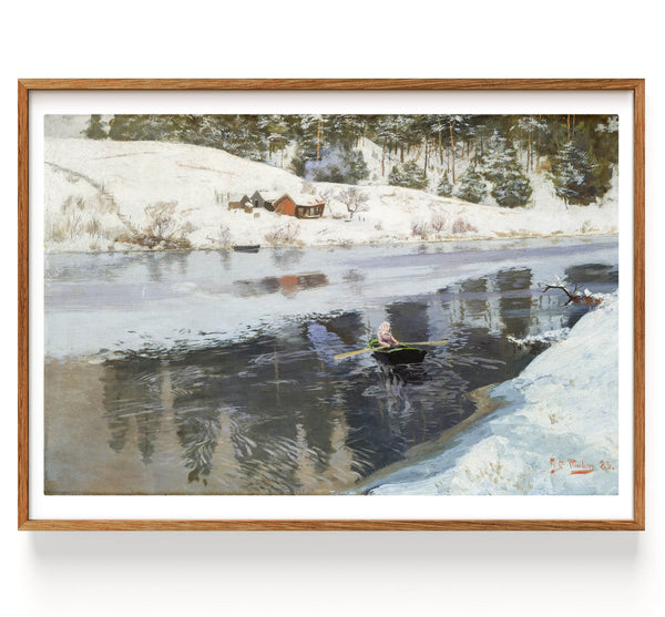 Winter at the River Simoa (1883)
