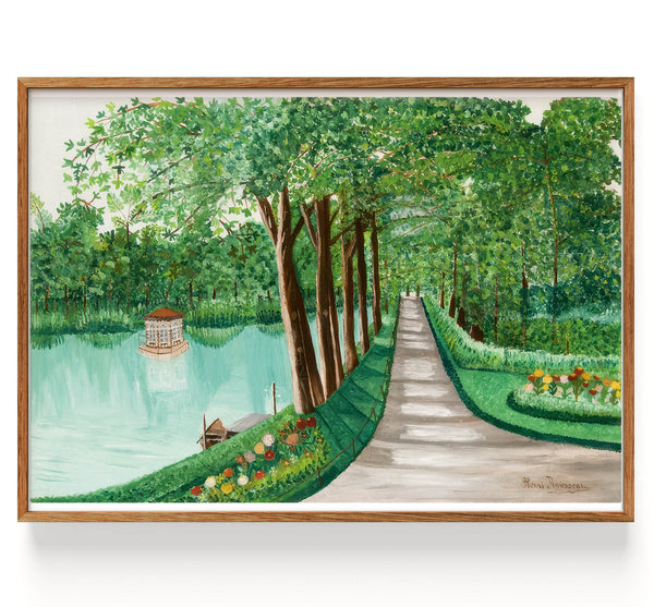 Allée près du lac (1844-1910)