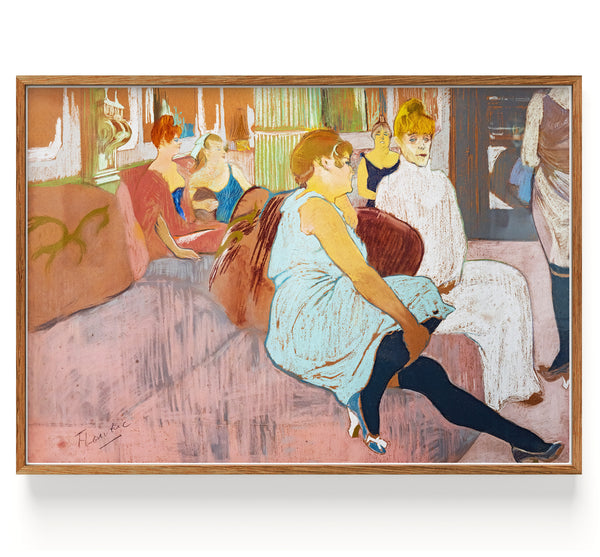 Au Salon De La Rue Des Moulins (1894)