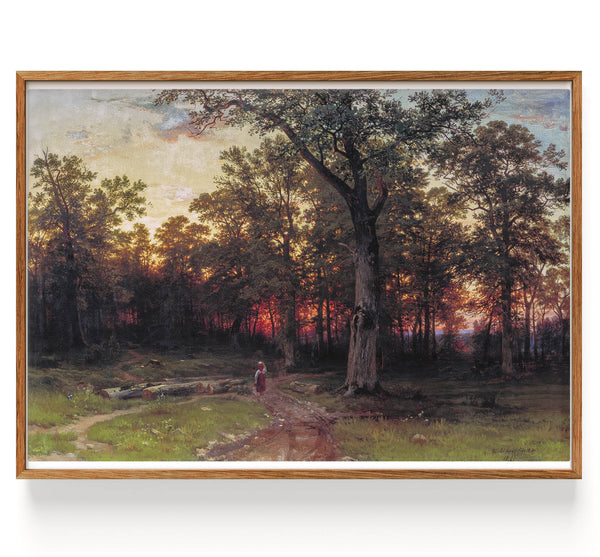 Forest evening (1868/1869)