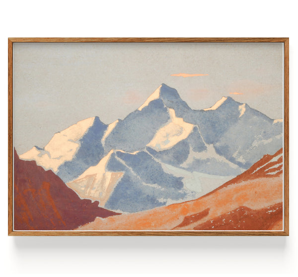 Nanda Devi (Mountain Range at Sunset) (1937)