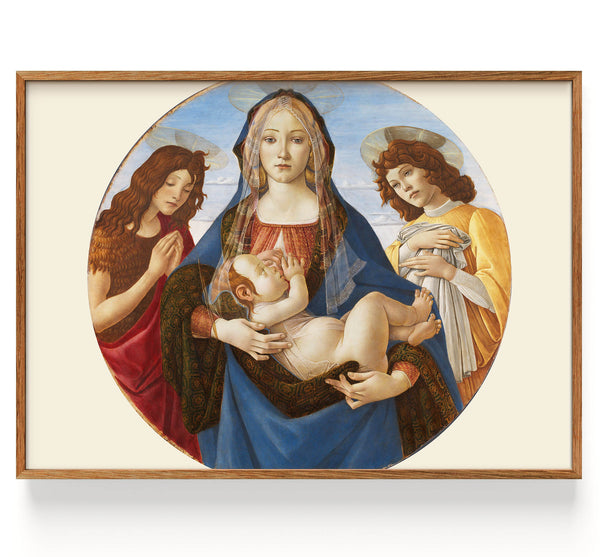 The Virgin and Child with Saint John and an Angel (1490)