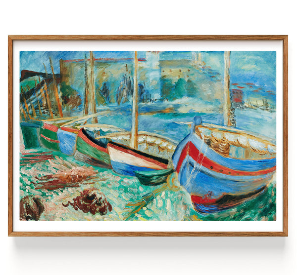 Fiskebåtar, Collioure (1933)