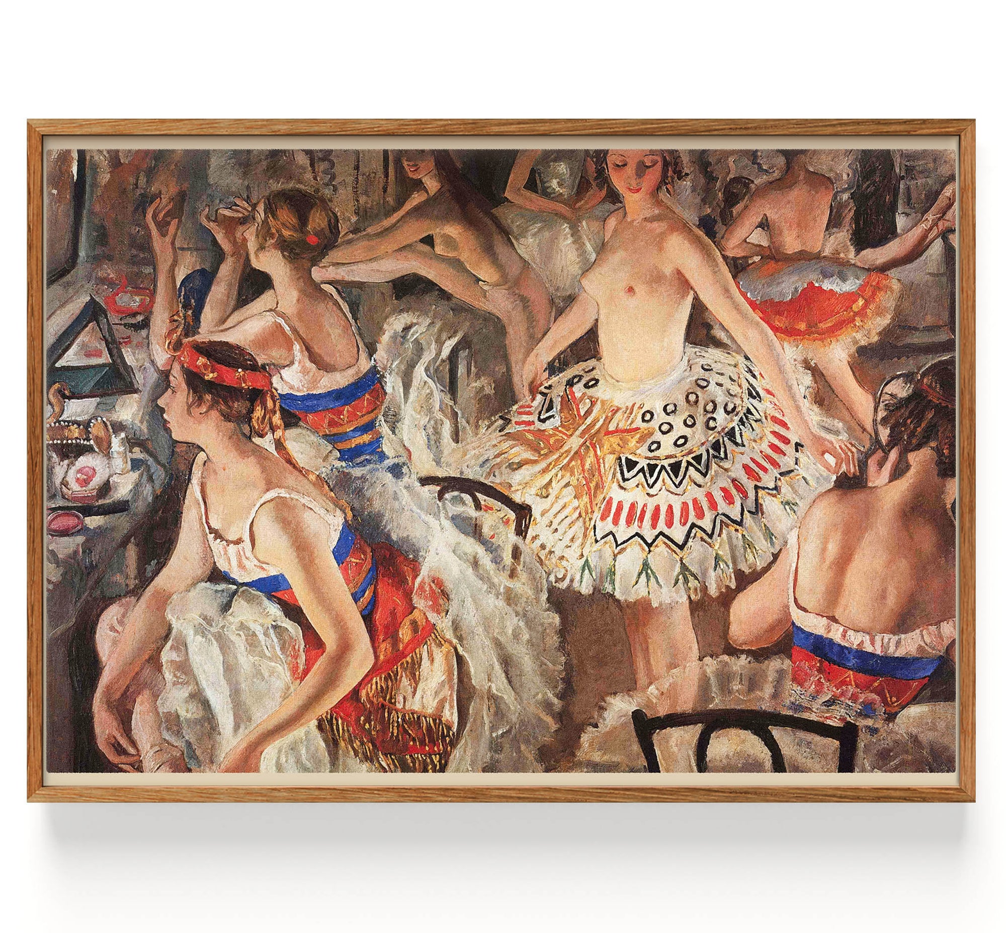 In the ballet dressing room, tall ballerinas (1884-1967)