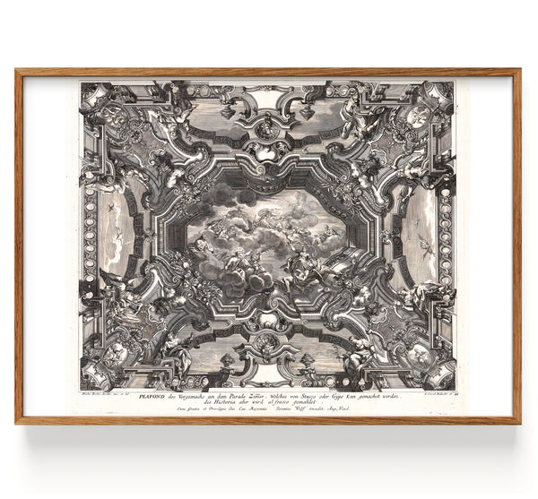 Interiors Baroque Ceiling Decoration (1711)